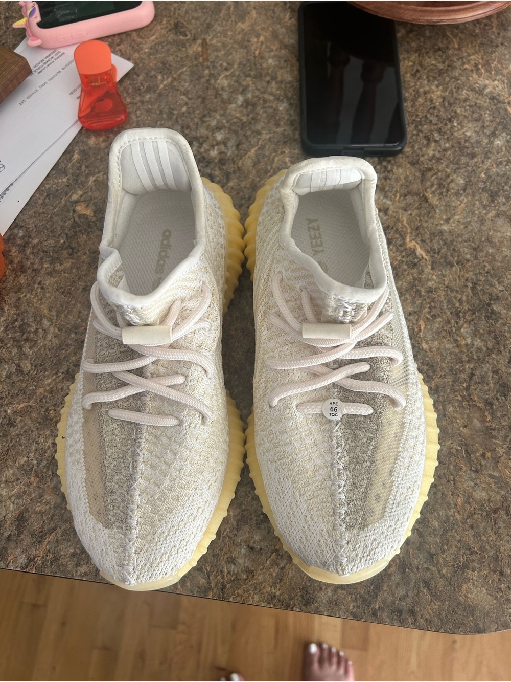 Yeezy Boost 350 V2 Cream Knit Sneakers